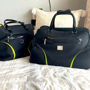 Diane Von Furstenberg travel set (black)